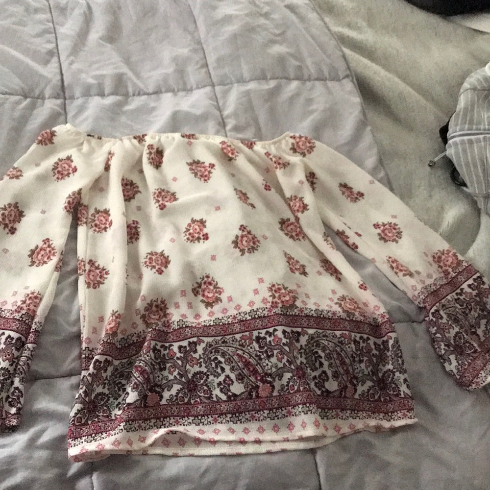 Off the shoulder top